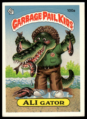 1986 Topps Garbage Pail Kids Series 3 #100b Marshy Marshall