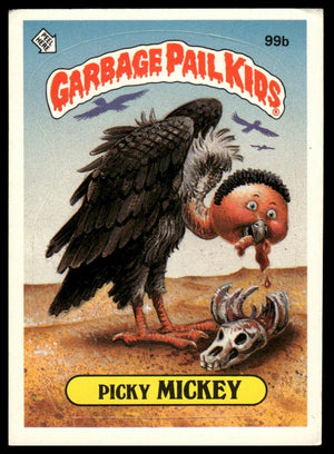 1986 Topps Garbage Pail Kids Series 3 #99a Beaky Becky