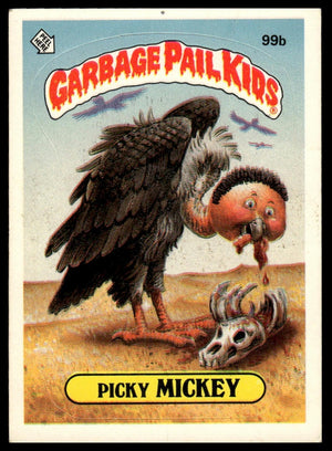 1986 Topps Garbage Pail Kids Series 3 #99a Beaky Becky