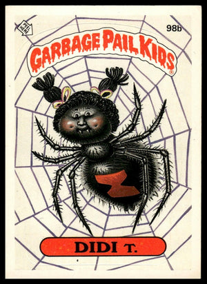 1986 Topps Garbage Pail Kids Series 3 #98b Didi T.