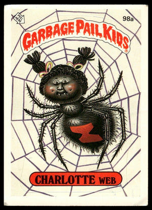 1986 Topps Garbage Pail Kids Series 3 #98b Didi T.