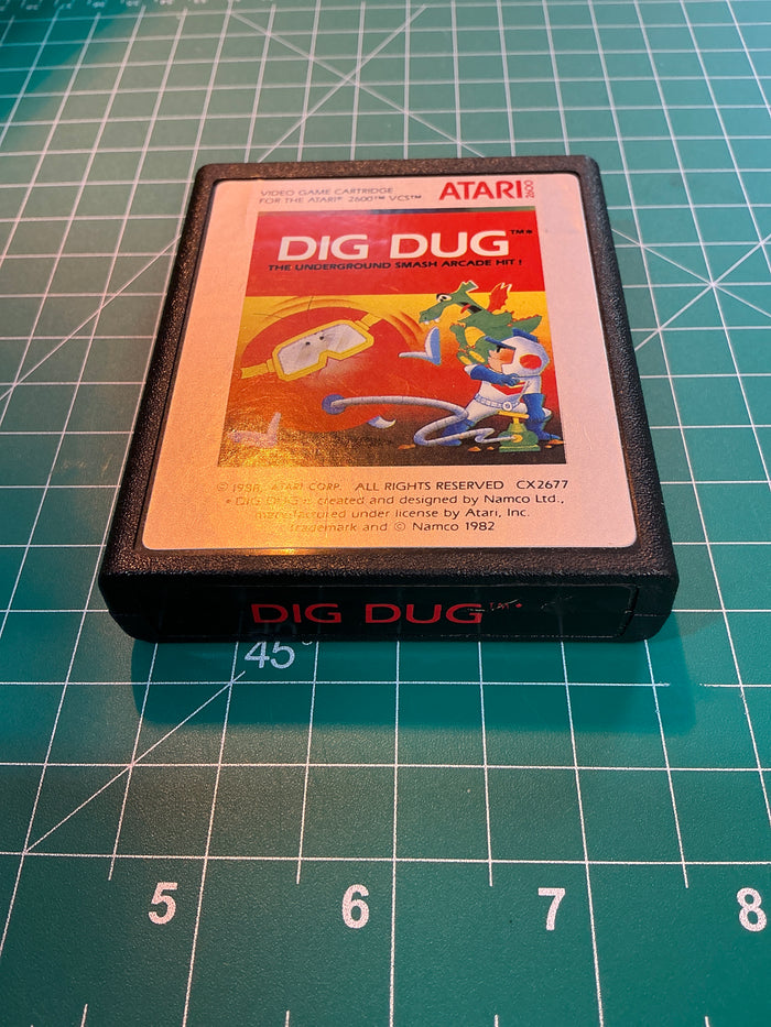 Atari 2600 Game: Dig Dug (Cartridge Only)