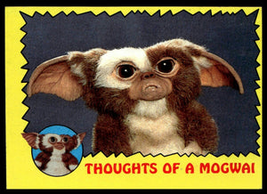 1984 Topps Gremlins #27 Thoughts of a Mogwai