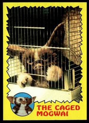1984 Topps Gremlins #32 The Caged Mogwai