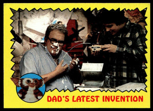 1984 Topps Gremlins #18 Dad's Latest Invention