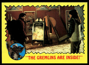1984 Topps Gremlins #59 "The Gremlins Are Inside!"