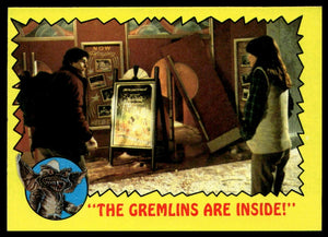 1984 Topps Gremlins #59 "The Gremlins Are Inside!"