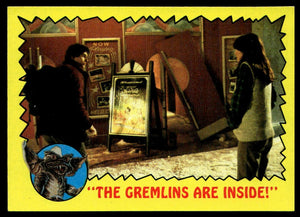 1984 Topps Gremlins #59 "The Gremlins Are Inside!"