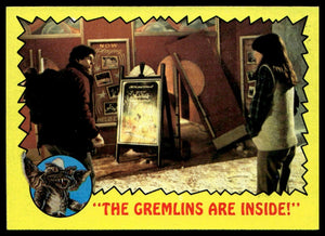 1984 Topps Gremlins #59 "The Gremlins Are Inside!"