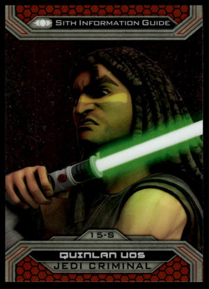 2015 Topps Chrome Star Wars Perspectives Jedi vs. Sith #15