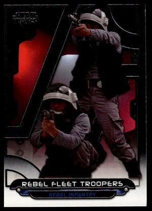 2017 Topps Star Wars: Galactic Files Reborn #ANH-4 Rebel Fleet Troopers