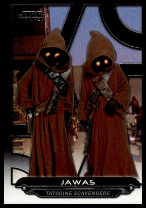 2017 Topps Star Wars: Galactic Files Reborn #ANH-8 Jawas Blue