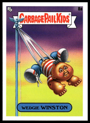 2020 Topps Garbage Pail Kids: Late to School #8a Wedgie Winston Phlegm Yellow