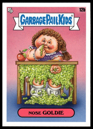 2020 Topps Garbage Pail Kids: Late to School #12b Nose Goldie