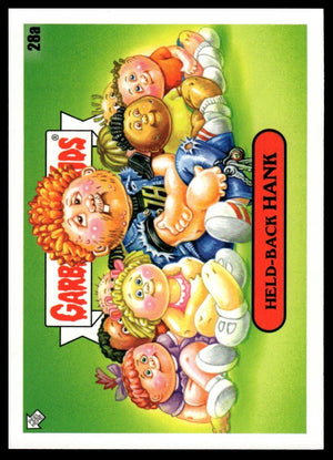 2020 Topps Garbage Pail Kids: Late to School #28a Held-Back Hank