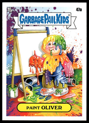 2020 Topps Garbage Pail Kids: Late to School #47a Paint Oliver