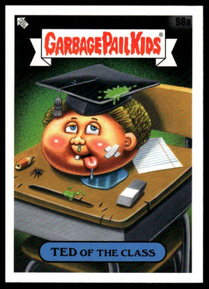 2020 Topps Garbage Pail Kids: Late to School #98a Ted of the Class Phlegm Yellow