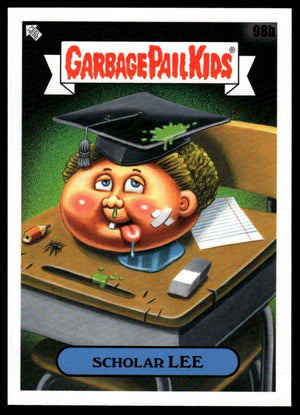 2020 Topps Garbage Pail Kids: Late to School #98a Ted of the Class Phlegm Yellow