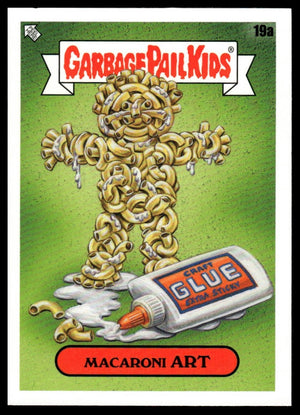 2020 Topps Garbage Pail Kids: Late to School #19a Macaroni Art