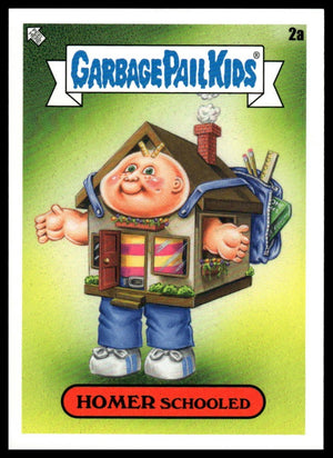 2020 Topps Garbage Pail Kids: Late to School #2b Sheltered Sheldon