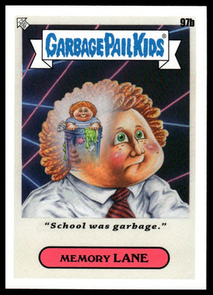 2020 Topps Garbage Pail Kids: Late to School #97b Memory Lane