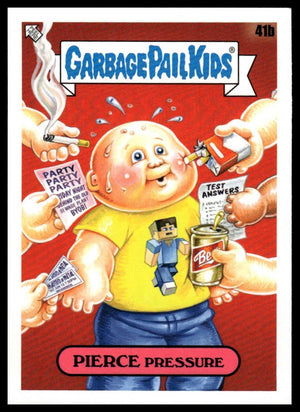2020 Topps Garbage Pail Kids: Late to School #41b Pierce Pressure