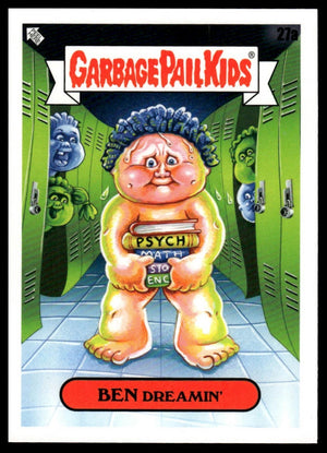 2020 Topps Garbage Pail Kids: Late to School #27b Kent Wake Up