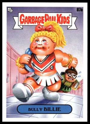 2020 Topps Garbage Pail Kids: Late to School #87b Jerky Jackie Phlegm Yellow