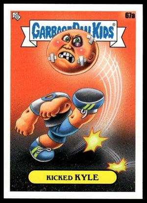 2020 Topps Garbage Pail Kids: Late to School #67a Kicked Kyle Jelly Purple