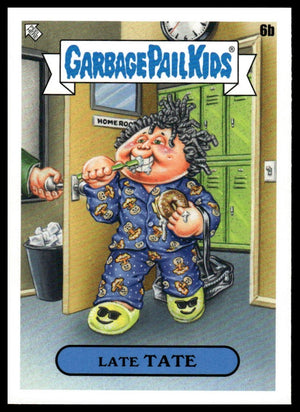 2020 Topps Garbage Pail Kids: Late to School #6a Slacker Simon Jelly Purple