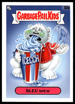 2021 Topps Garbage Pail Kids: Food Fight! #52a Bleu Spew