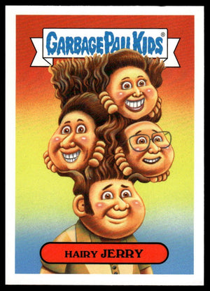2019 Topps Garbage Pail Kids We Hate the '90s #2a Hairy Jerry Puke