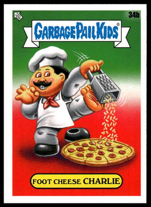 2021 Topps Garbage Pail Kids: Food Fight! #34b Foot Cheese Charlie
