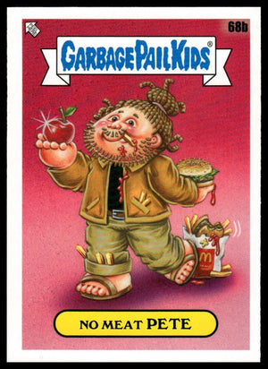 2021 Topps Garbage Pail Kids: Food Fight! #68b No Meat Pete
