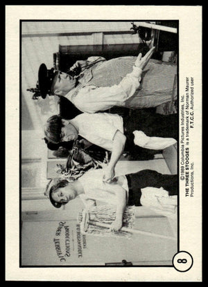1989 FTCC The Three Stooges II Blue Backs #8 Three Stooges