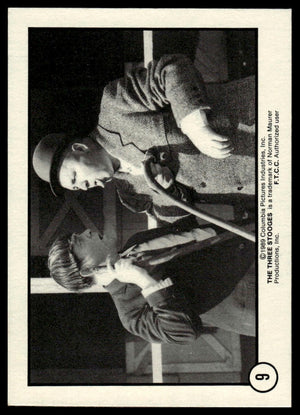 1989 FTCC The Three Stooges II Blue Backs #9 Three Stooges