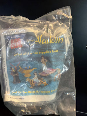 Disney's Aladdin : Burger King Kid's Club Toy Jafar Figure MISP