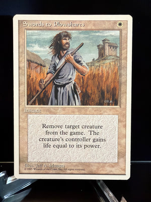 Magic the Gathering: 4th Edition - Swords To Plowshares