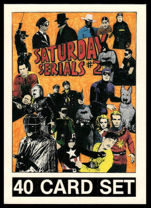 Checklist 1991 Epic Saturday Serials Series #2 #80 nonsport