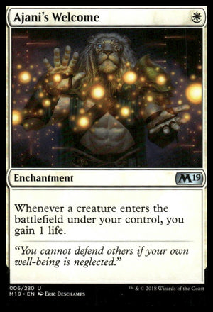 MTG: Ajani's Welcome Core Set 2019 #6 Uncommon