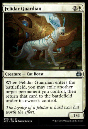 MTG: Felidar Guardian Aether Revolt #19 Uncommon