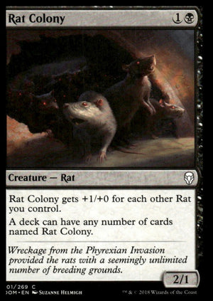 MTG: Typhoid Rats Fate Reforged #89 Common