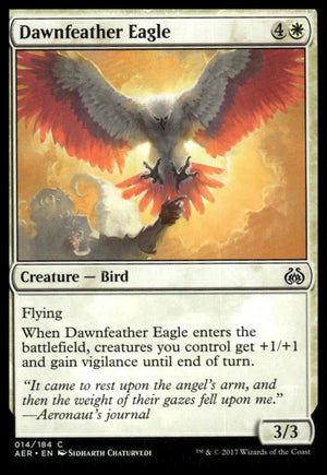 MTG: Dawnfeather Eagle Aether Revolt #14 Common