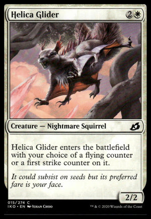 MTG: Helica Glider Ikoria: Lair of Behemoths #15 Common