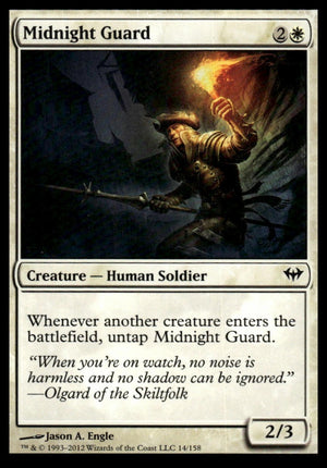 MTG: Midnight Guard Dark Ascension #14 Common