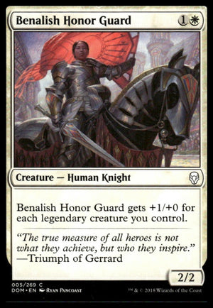 MTG: Benalish Honor Guard Dominaria #5 Common