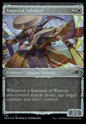 MTG: Imperial Subduer (Showcase) Kamigawa: Neon Dynasty #310 Common