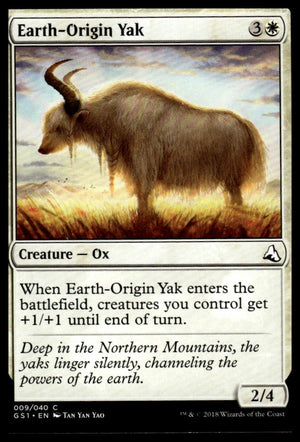 MTG: Earth-Origin Yak Global Series Jiang Yanggu & Mu Yanling #9 Common