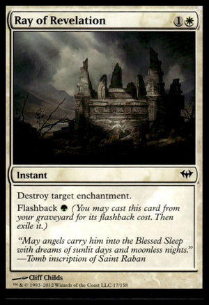 MTG: Ray of Revelation Dark Ascension #17 Common