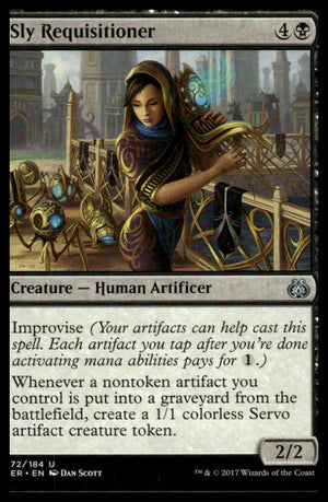 MTG: Sly Requisitioner Aether Revolt #72 Uncommon